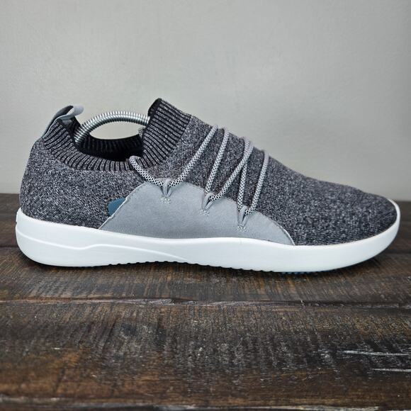 Vessi Cityscape Classic Mens Size 12 Lace Up Waterproof Shoes Sneaker Grey White main image 9